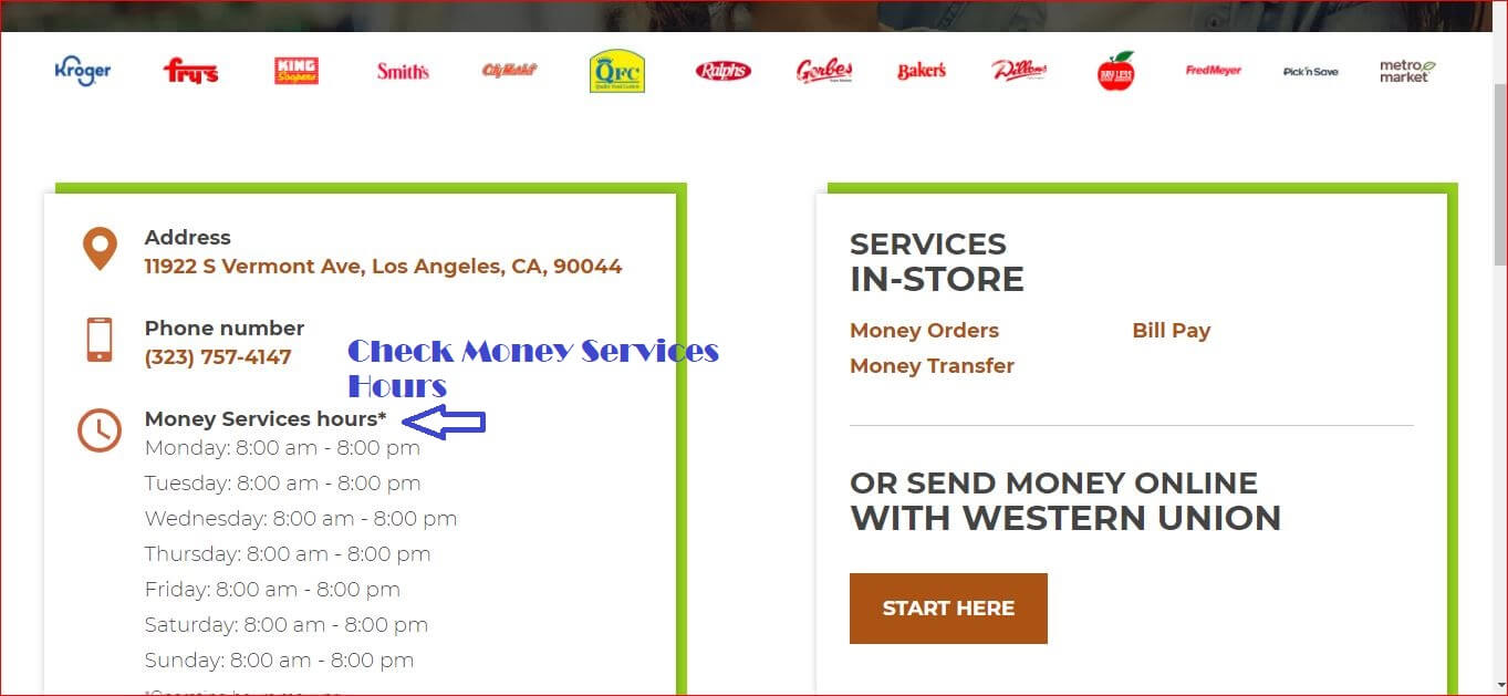 Kroger Money Center Hours and Services EveryPayJoy